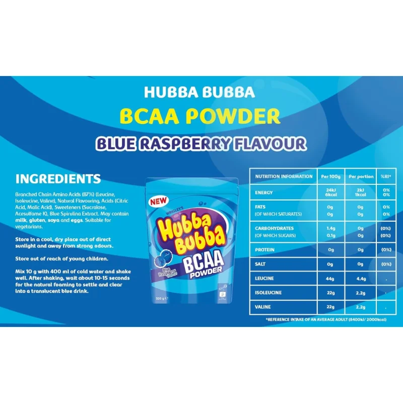 Hubba Bubba BCAA - Mars Protein