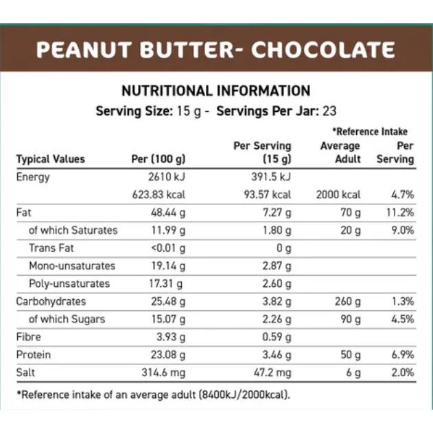 Fit Cuisine Peanut Butter with Chocolate / 350 грама - Applied Nutrition