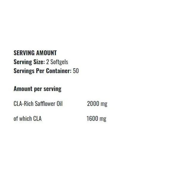 CLA Gold 1000 / 100 Гел капсули, 50 дози - Applied Nutrition