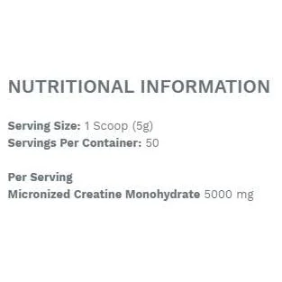 Creatine Monohydrate / 250 грама, 50 дози - Applied Nutrition