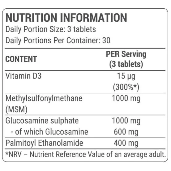 Joint Support | Complete Joint Formula / 90 Таблетки, 30 дози - Dorian Yates Nutrition