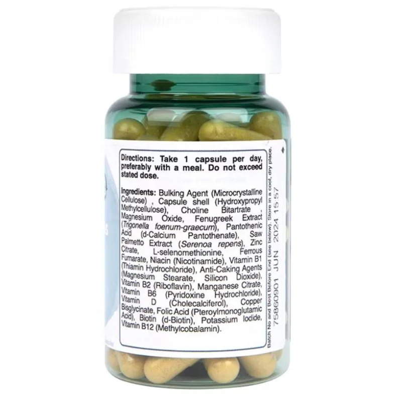 Men's Hair Vitamins / 60 капсули, 60 дози - Holland And Barrett