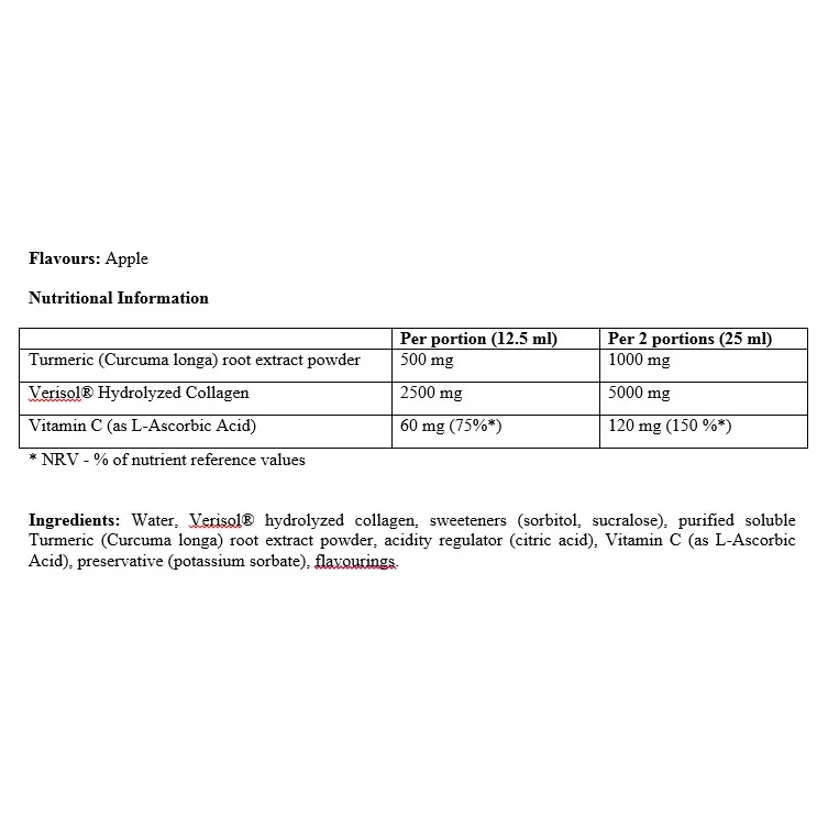 Curcumin Collagen - Liquid - Куркума + Колаген - VPLab