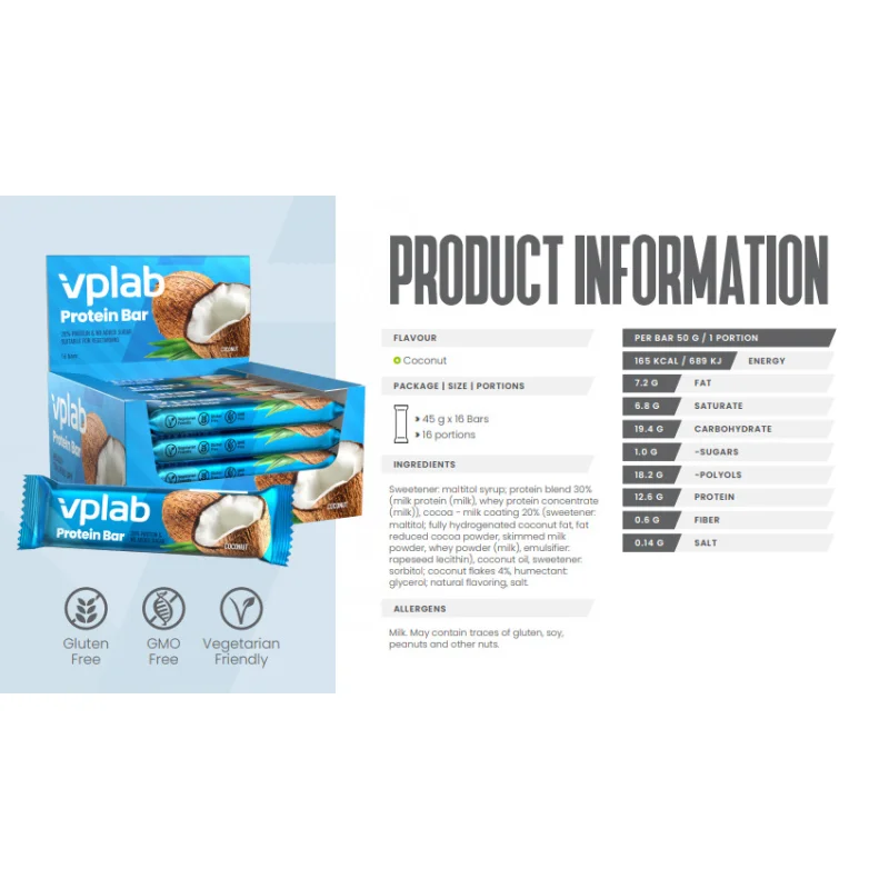 Protein Bar - Протеинов Ба? - VPLab