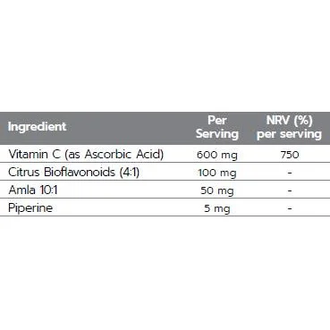 Renew Vitamin C With Citrus Bioflavonoids / 60 Таблетки, 60 дози - Dorian Yates Nutrition