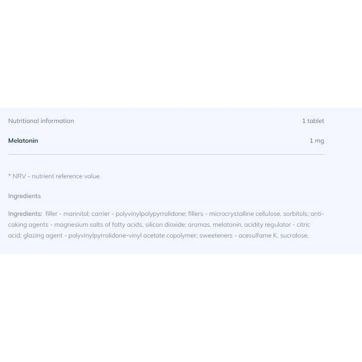 Forsen Fast Melatonin / 30 Tabs (30 дози) - OLIMP
