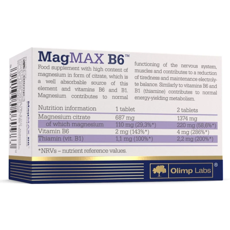 MagMax B6 / 50 Tabs - OLIMP