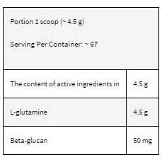 LevroSHIELD / Glutamine + Beta-Glucan (67 дози) / 300 грама - Kevin Levrone