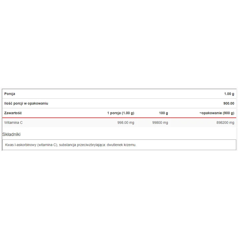 KFD Pure Vitamin C - Витамин C, Разфасовка 400g - KFD Nutrition