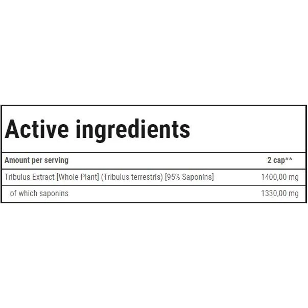 Tribulon Black - Tribulus Terrestris 95% | Ultimate Men's Formula / 60 капсули, 30 дози - Trec Nutrition