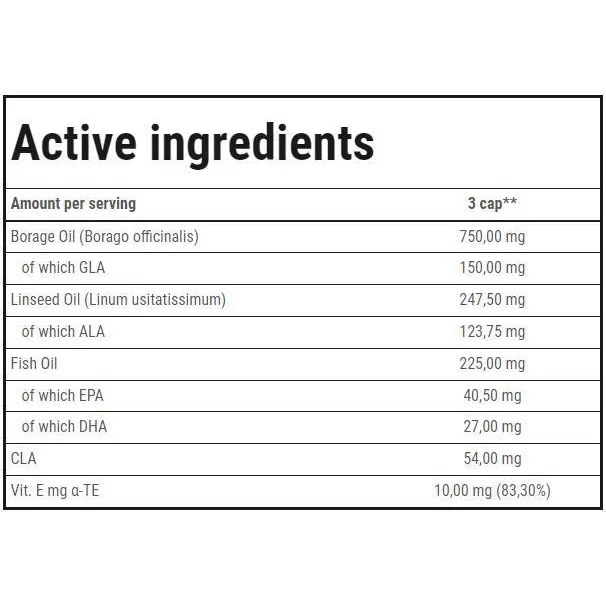 Omega 3-6-9 / 90 Гел капсули, 30 дози - Trec Nutrition