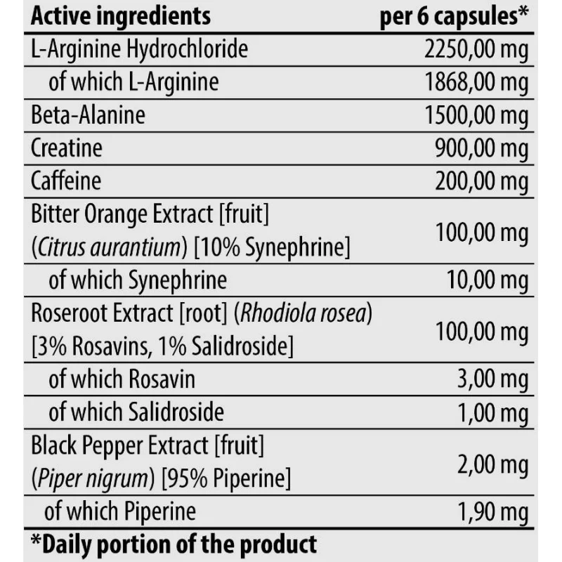 Gold Core | Torpex Pre-Workout Formula / 90 капсули - Trec Nutrition