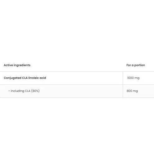 CLA 1000 / 180 Гел капсули, 180 дози - OstroVit