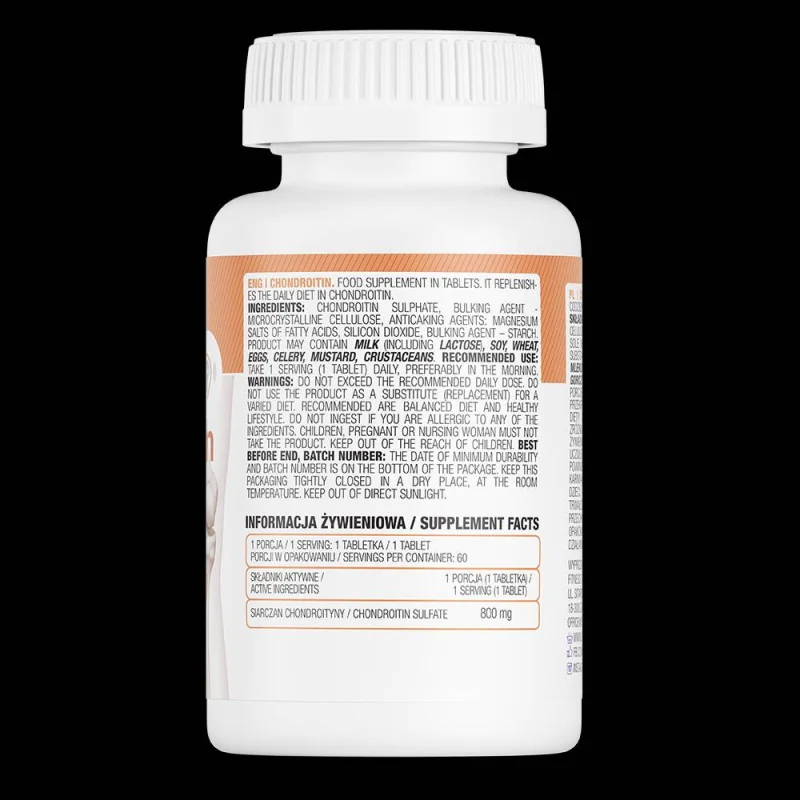Chondroitin Sulfate 800 mg / 60 Таблетки, 60 дози - OstroVit