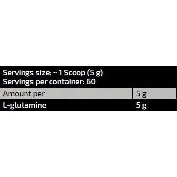 Glutamine | Pharmaceutical Grade (60 дози) / 300 грама - FA Nutrition