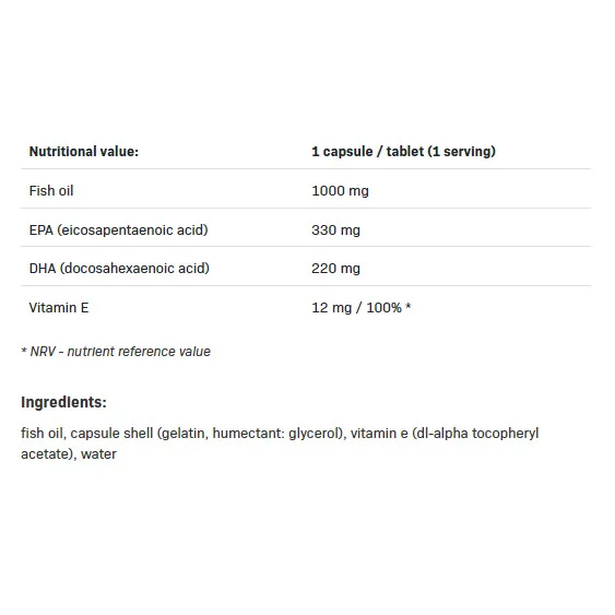Omega 3 Strong - Омега, Разфасовка 90 sgels - SFD
