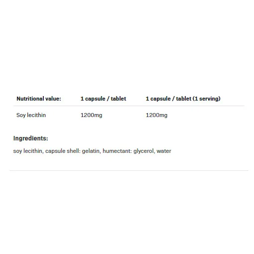 Lecithin - Лецитин, Разфасовка 90 caps - Allnutrition