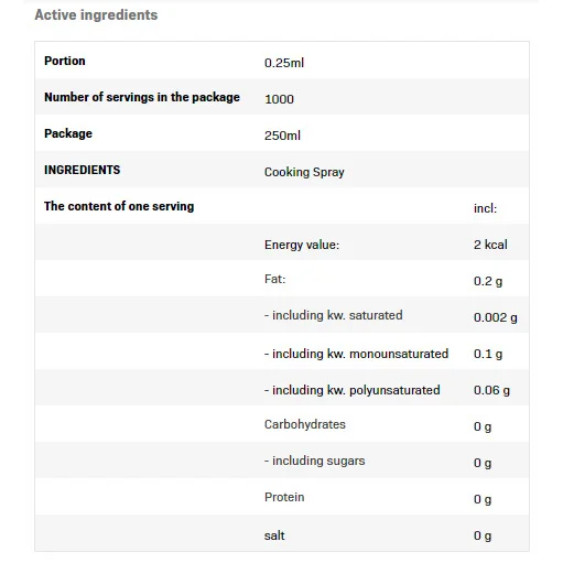 Cooking Spray - Canola Oil - Спрей За Готвене - Allnutrition