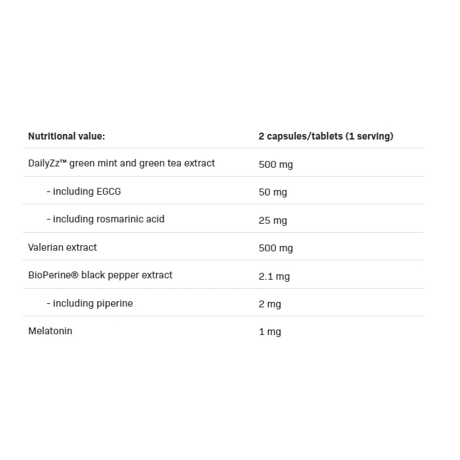 Good Night - Формула за Подобряване на Съня, Разфасовка 60 caps - Allnutrition