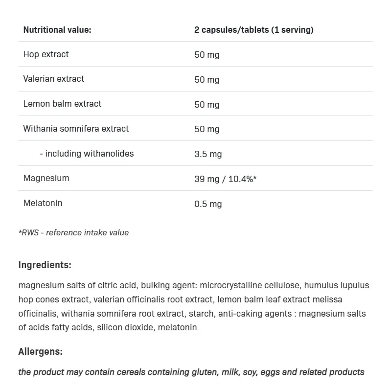 Good Sleep Formula - Формула за Сън, Разфасовка 180 tabs - SFD