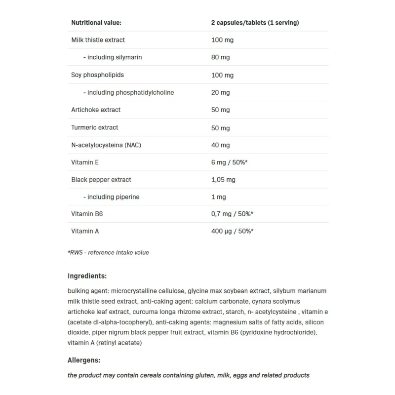 Good Liver Formula - Формула за Пречистване на Черен Дроб, Разфасовка 180 tabs - SFD