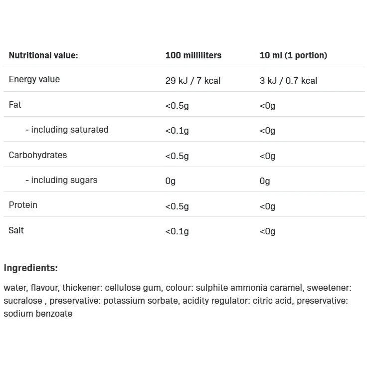 F**King Delicious Syrup Zero - Toffee - Диетичен Сироп, Разфасовка 490ml - Allnutrition