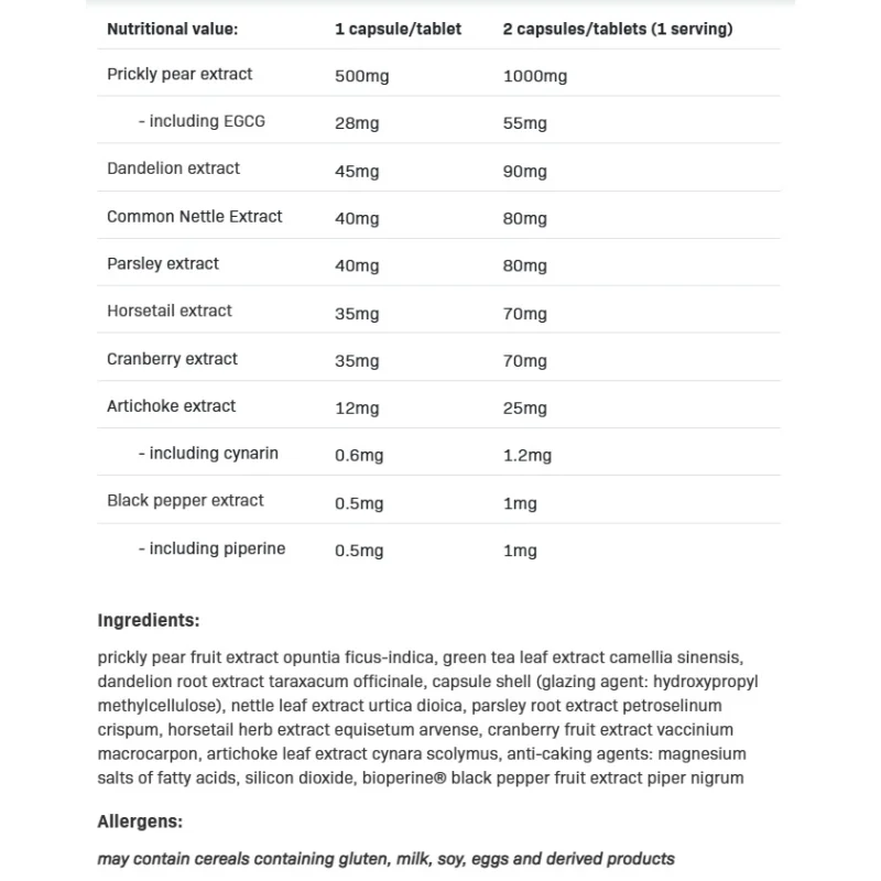 Redox Water Out - Хапче Против Задържане на Вода, Разфасовка 120 caps - Allnutrition