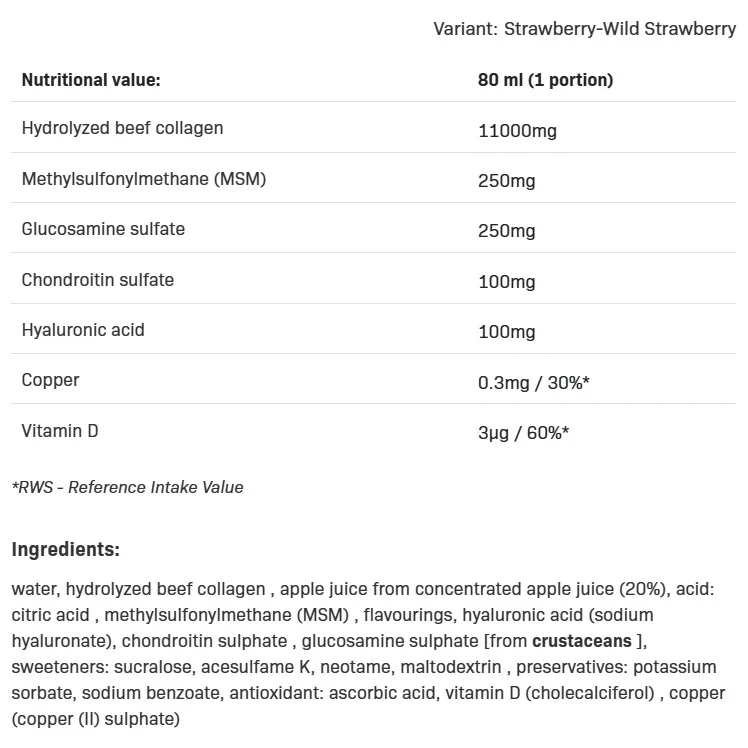 Collagen Flex Shot - Колаген - Allnutrition