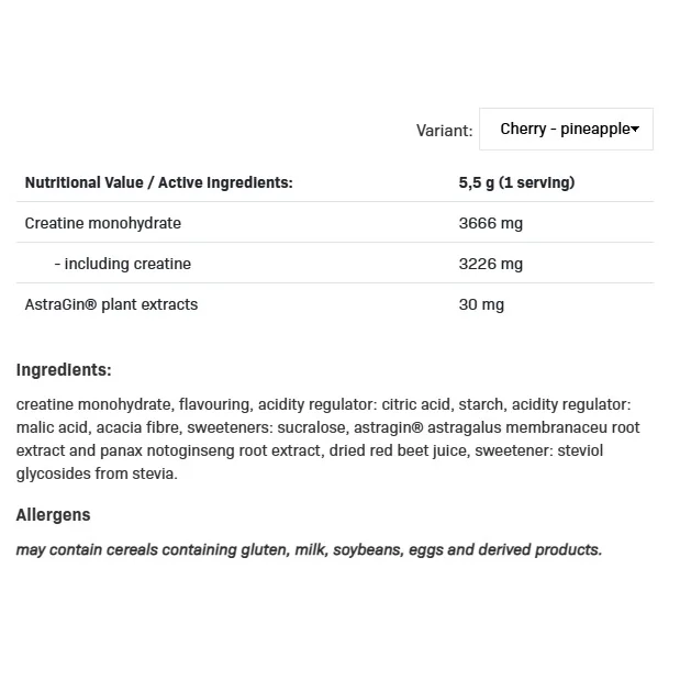 AllDeynn Crearose - Креатин - Allnutrition