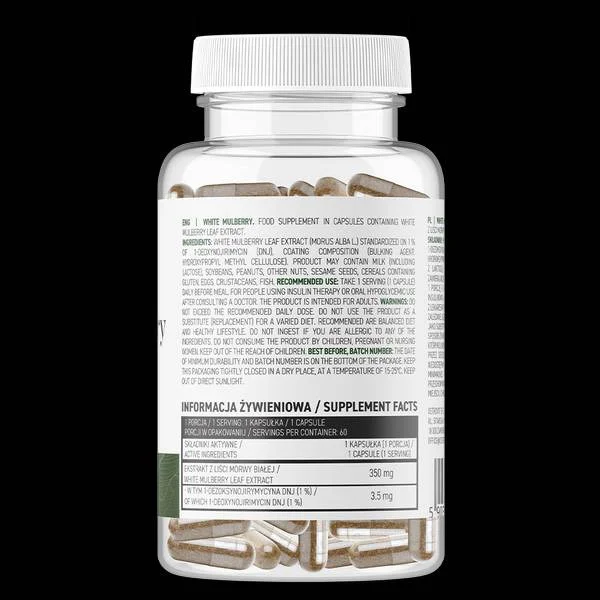 White Mulberry / Vege / 60 капсули, 60 дози - OstroVit