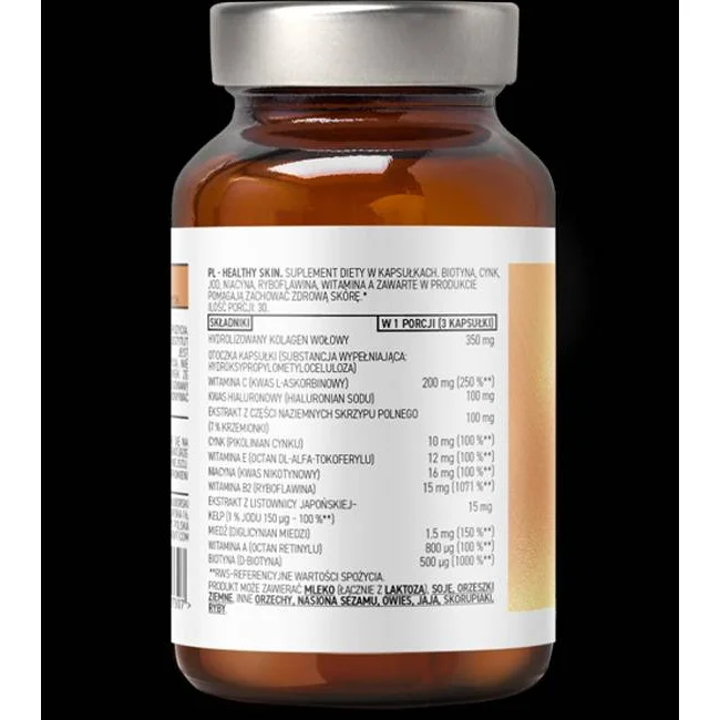 Healthy Skin / Hair, Skin, Nails Formula / 90 капсули, 30 дози - OstroVit