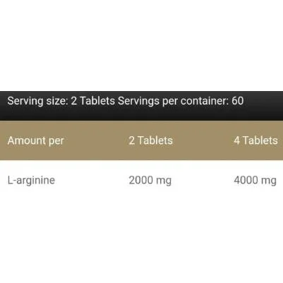 Anabolic L-Arginine 2000 mg (60 дози) / 120 Таблетки - Kevin Levrone