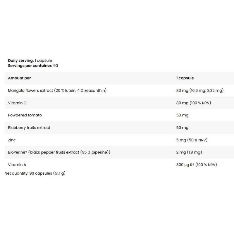 Levrone Wellness Eye Shield (90 дози) / 90 капсули - Kevin Levrone