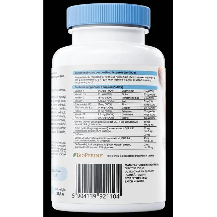 Multivitamin with Yerba Mate / 90 капсули, 90 дози - Osavi