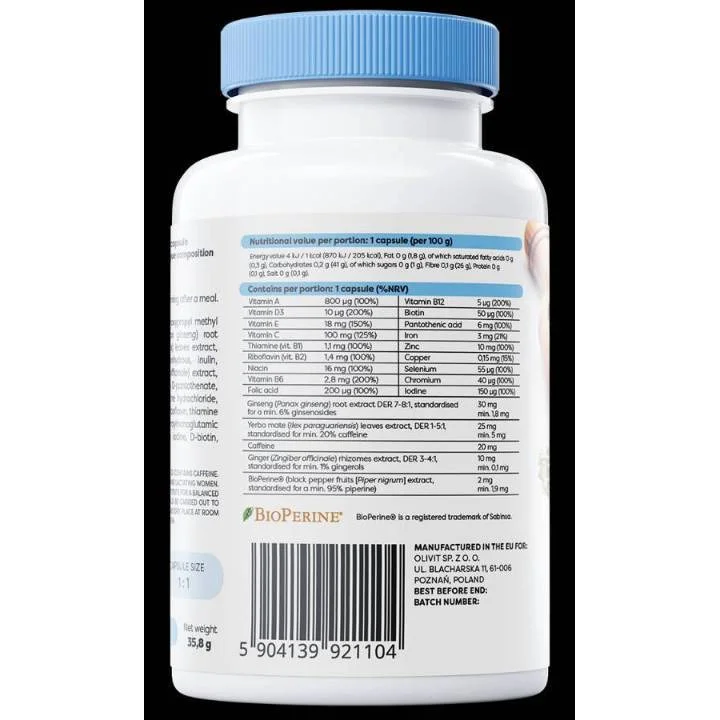 Multivitamin with Yerba Mate / 180 капсули, 180 дози - Osavi