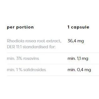 Rhodiola Rosea Root 400 mg / 120 капсули, 120 дози - Osavi