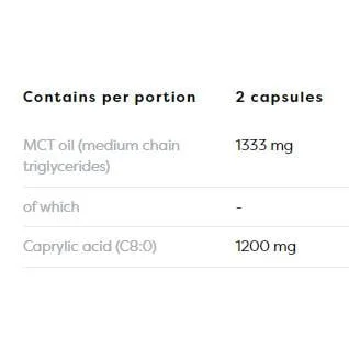 Caprylic Acid 1200 mg / 120 Гел капсули, 60 дози - Osavi