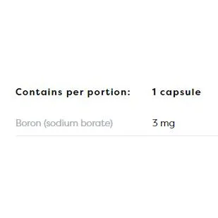 Boron 3 mg / 120 капсули, 120 дози - Osavi