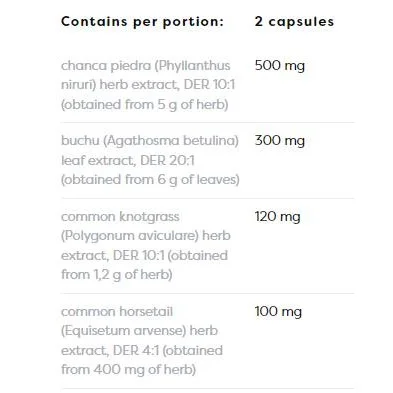 Herbal Kidney Support | Healthy Urinary Tract / 120 капсули, 60 дози - Osavi