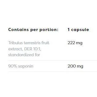 Tribulus Terrestris 90% | 200 mg Saponins / 90 капсули, 90 дози - Osavi