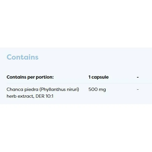 Chanca Piedra 500 mg / 60 капсули, 60 дози - Osavi