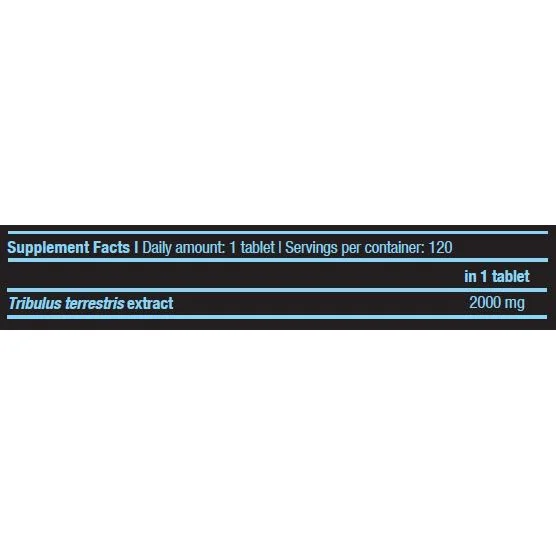 Tribooster / 120 Tabs / 120g - BioTech USA
