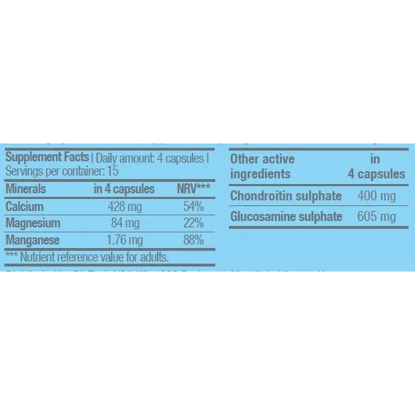 Chondroitin Glucosamine / 60 Caps. - BioTech USA