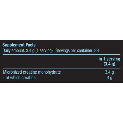 100% Creatine Monohydrate / 300g - BioTech USA