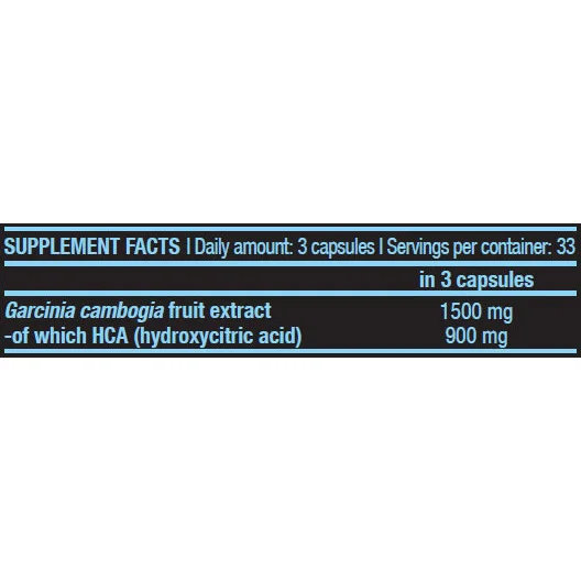 HCA / 100 Caps (50 дози) - BioTech USA