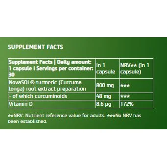 Liquid Curcuma / 30 Caps - BioTech USA