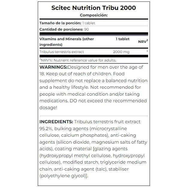 Tribu 2000 / 90 Tabs - Scitec