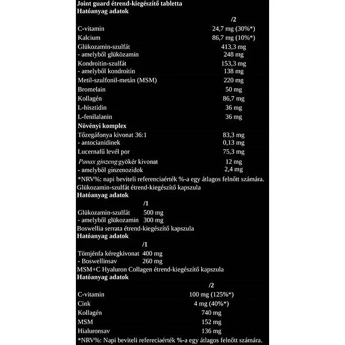 Joint Guard Pack / 30 Пакета - Nutriversum