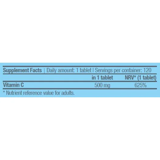 VITAMIN C 500 / 120 chewing tablets - BioTech USA