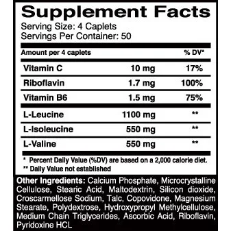 BCAA Complex 2200 / 200 caps - Dymatize